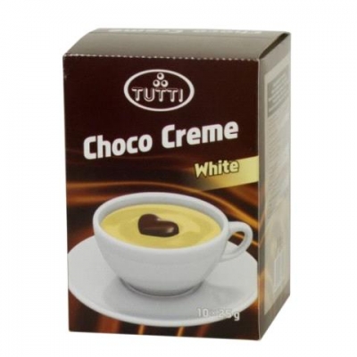 Tutti Krémcsokoládé WHITE CHOCO 10*25 g (POR031)