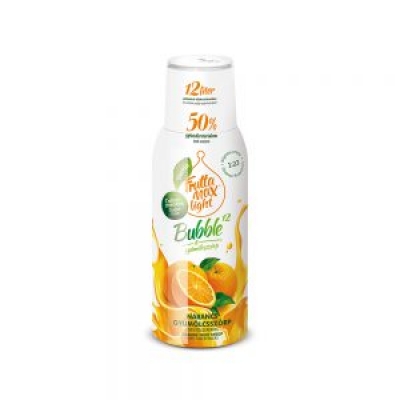 Bubble LIGHT Narancs gyümölcsszörp 500ml (SZÖ020)