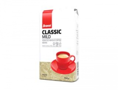 Kávé Bravos szemes Classic mild 1kg(POR035)