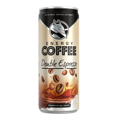 Energy Coffee Double Espresso 0,25l  dob /24/ (ÜDI090)