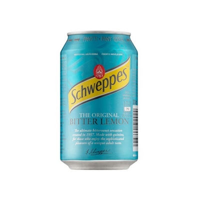 Schweppes Bitter Lemon 0,33L dobozos 24/cs. (ÜDI062)