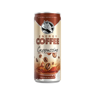 Energy Coffee Cappucino 0,25l  dob  /24/ (ÜDI117)