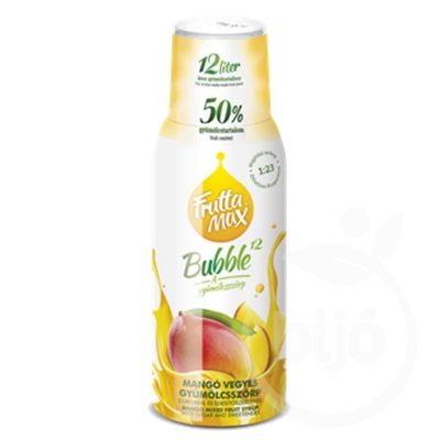 Bubble mangó gyümölcsszörp 500ml   /8/ (SZÖ036)