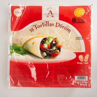 Tortilla  friss 30cm 18db/cs. (PÉK007)