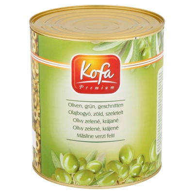 Olívabogyó  3kg zöld, szeletelt (KON063)