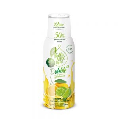 Bubble LIGHT Citrom-Lime gyümölcsszörp 500ml (SZÖ017)