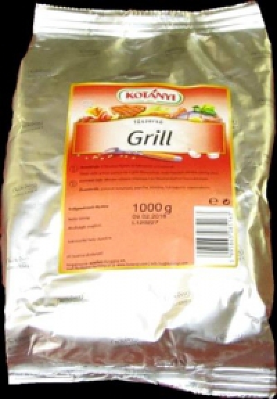 Kotányi grill Fűszersó alutasakos 1kg  (FŰS042)